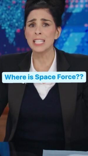 Sarah Silverman Instagram - Space Force where you at?? @sarahkatesilverman