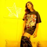 Savannah Clarke Instagram - N I R V A N A ___________________________________ Eventually all pieces fall into place Until then Laugh at the confusion Live for the moment And know everything happens for a reason ____________________________________ #Nirvana #NirvanTshirts #RockT #MelroseMarkets #Vintage #Retro #LongBoots #FitCheck #ootdstyle #KeepItSimple #WeekendPurchase #LiveInTheMoment #TheReason #ShopVintage #ILoveShopping _________________________________________ West Hollywood CA
