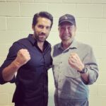 Scott Adkins Instagram - What an absolute pleasure to finally meet the legendary Chuck Norris in person. This was a big moment for me. Thank you Chuck for being such an inspiration. #chucknorris