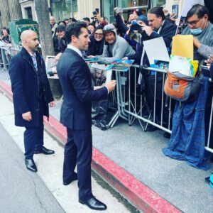 Scott Adkins Instagram - Meeting the fans at the LA #JohnWick4 premiere @johnwickmovie #scottadkins