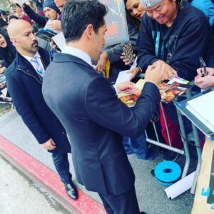 Scott Adkins Instagram - Meeting the fans at the LA #JohnWick4 premiere @johnwickmovie #scottadkins