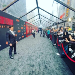 Scott Adkins Instagram - Meeting the fans at the LA #JohnWick4 premiere @johnwickmovie #scottadkins