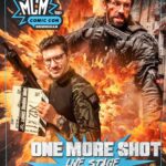Scott Adkins Instagram - Get your first look at #OneMoreShot Saturday at @mcmcomiccon 🔥 • @mrjamesnunn Thank you @crike99art for the explosive poster to share ahead of this weekends Comic Con in Birmingham @mcmcomiccon. I love it! (I’ve never been on a poster before...) . Dive behind the scenes of action-packed, high-octane Sky Original, #OneMoreShot, with cast Scott Adkins (John Wick 4) and director James Nunn (Tower Block) as they talk survival, battle-honed skills and their 2021 hit actioner #OneShot on the Live Stage. One More Shot will be available on Sky Cinema from 12 January 2024. 📍 Live Stage 🗓️ Sat 2 Dec ⏰ 1:15pm #comiccon #QandA #JamesNunn #ScottAdkins @thescottadkins #film #filmmaking #actionfilm NEC Birmingham