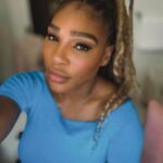 Serena Williams Instagram - The process to get to the ‘tinted moisturizer kinda Monday’ I’m looking for.