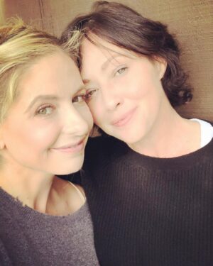Shannen Doherty Instagram - Happy birthday S. Love you!! @sarahmgellar