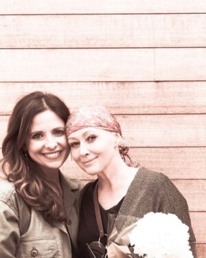Shannen Doherty Instagram - Happy birthday S. Love you!! @sarahmgellar