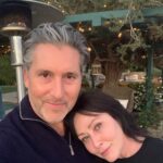 Shannen Doherty Instagram - Never a bad night with this one. @chriscortazzo 💗💗🥰. It’s not complicated. Fill your life with kindness and love. Spend time with people who make you smile. Who challenge you. Expand. Grow.
