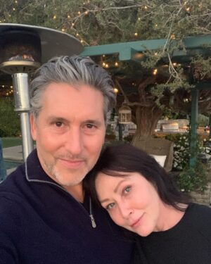 Shannen Doherty Instagram - Never a bad night with this one. @chriscortazzo 💗💗🥰. It’s not complicated. Fill your life with kindness and love. Spend time with people who make you smile. Who challenge you. Expand. Grow.