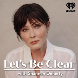 Shannen Doherty Instagram - I'm so excited to share this news with you!
I am hosting my very own podcast called "Let's Be Clear with Shannen Doherty" 
I will be opening up like never before in a series of brutally honest conversations
with some very special and influential people in my life.
From former co-stars, to friends and family, to the brilliant doctors guiding me through my 
cancer journey...it's going to be a wild ride. Join me on this adventure by downloading "Let's Be Clear with Shannen Doherty"
AVAILABLE NOW everywhere you get your podcasts. **And** follow on Instagram @LetsBeClearPod