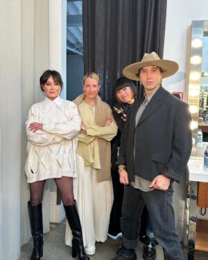 Shannen Doherty Instagram - Yesterday. #squad @hairbyadir @nhinako_makeup @laura_sophie_cox