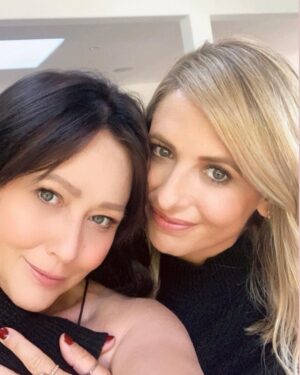 Shannen Doherty Instagram - Happy birthday S. Love you!! @sarahmgellar