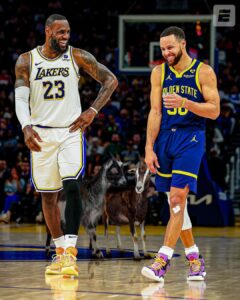Sia Instagram - Bron vs. Steph matchups are always incredible 🔥 📺 Warriors-Lakers | 8:30 ET on ABC 🎵 “Incredible” @siamusic & @labrinth