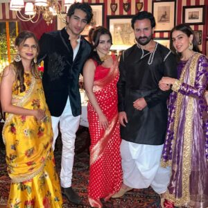 Soha Ali Khan Instagram - Here’s to love and light #happydiwali ❤️🪔
