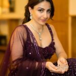 Soha Ali Khan Instagram - And so it begins …✨ Styled by: @kareenparwani Assisted by: @ananyaakhanna @tanisha7jain Outfit: @geethikakanumilli @dipublicrelations Jewellery: @kushalsfashionjewellery @oakpinionpr Shot by: @jogi.media