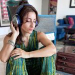 Soha Ali Khan Instagram - Don’t turn up the volume - just shut out the background music!! These are some seriously cool noise cancelling headphones with boss attitude and incredible audio quality! #DysonIndia#gifted #dysonzone #noisecancelling #headphones #music #collab