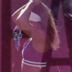 Sommer Ray Instagram - backyard workouts