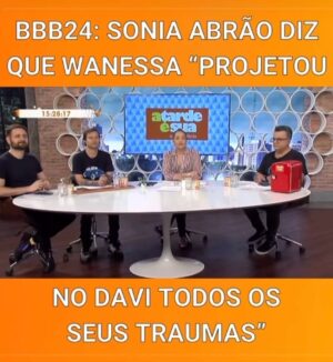 Sonia Abrão Instagram - Na véspera da festa que acabou resultando na expulsão de WANESSA do BBB24, comentei no A TARDE É SUA - com @vladimiralves, @alessandrolobianco e @gabperline na nossa Roda da Fofoca - que o melhor seria a cantora sair do reality, que o jogo não estava fazendo bem pra ela, pq o BBB é para os fortes e ela estava demonstrando, claramente, um desequilíbrio emocional! Esse vídeo é de 29 de fevereiro, a festa rolou ontem, 1º de março, e na manhã de hoje, dia 2, WANESSA foi expulsa! Nunca ignorem os sinais! 🤦🏻‍♀️(Vídeo: @redetv) #SoniaAbrao #ATardeESua #CALONE #DBIPro