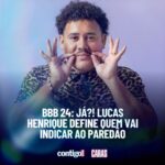 Sonia Abrão Instagram - DAVID NO PAREDÃO!!! QUE NOVIDADE, como diria, Tadeu! LUCAS, o novo líder, contou seu voto, agora há pouco, para LEIDY!!! Sabem de nada, inocentes! 😂😂😂