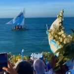 Sonia Abrão Instagram - 2 de fevereiro…DIA DE IEMANJÁ 🩵 ODOYÁ, RAINHA DO MAR! 🌊🌊🌊 Que vídeo lindo! 😍 Arrepia! 🙌 (Vídeo: @saravaencruza e _pombagiramenina_ / Áudio: luigi de oxalá . ponto de Iemanjá) #SoniaAbrao #ATardeESua #CALONE #DBIPro