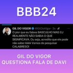 Sonia Abrão Instagram - O DAVI sabe sim, Gil! Significa IRRITADO!!! Segundo os ADMs do DAVI, é um bordão criado pelo ator e humorista Toninho Tornado, usado sempre que alguém fica irritado! Simples assim! #SoniaAbrao #ATarde É Sua #CALONE DBIPro
