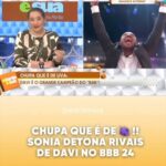 Sonia Abrão Instagram - BBB24 Vai um picolé aí? “Homenagem” aos brothers que quebraram a cara com a vitória do DAVI!!! 😂😂😂🍇🍇🍇🍇Né, @vladimiralves, @alessandrolobianco, @aarintura e @gabperline? (vídeo: Rede TV!)