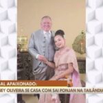 Sonia Abrão Instagram - CASAMENTO DE SIDNEY OLIVEIRA E SAI PONJAN. Cerimônia linda, seguindo os rituais da Tailândia! E muito amor envolvido! Felicidades ao casal! Chuva de bênçãos! ❤️❤️Confiram as fotos! 📸 (by @marciastivalassessoria)