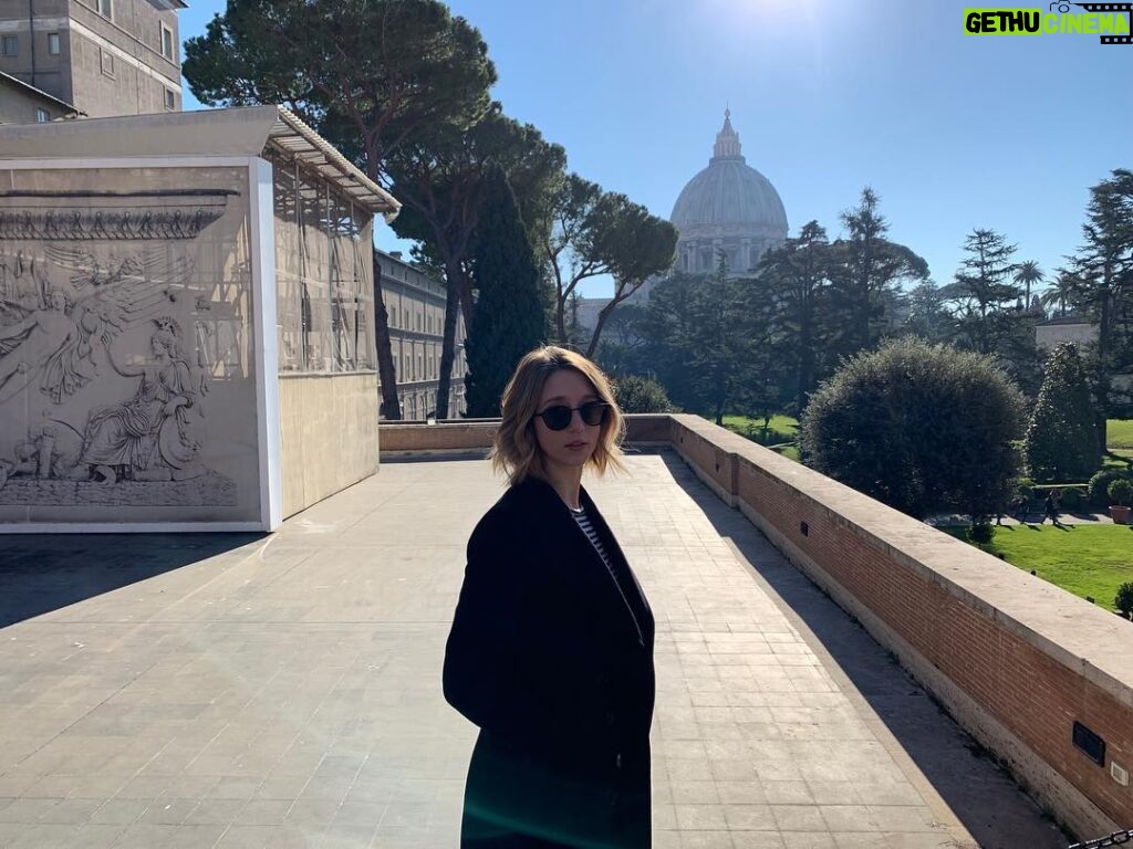 Taissa Farmiga Instagram - Father... Father Burke? #SisterIrenewhereyouat #🙏🏼 Vatican City, Vatican City