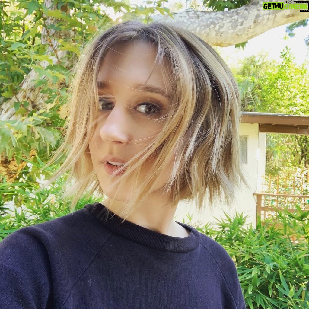 Taissa Farmiga Instagram - So fresh and so clean, clean 💋 . . A million thank yous to my boy, @brianfisherhair! Love you and your talents. Beautiful work always, and my kind of human 😘