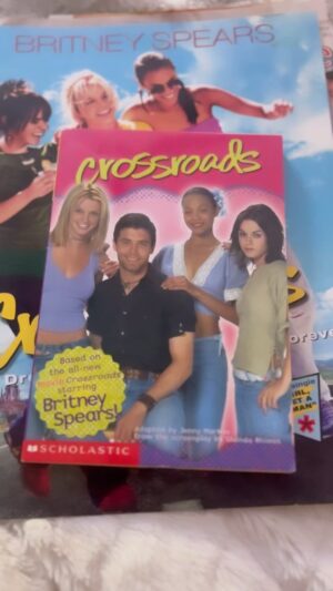 Taryn Manning Instagram - #crossroads the movie #memorbilia #britney #2003 #mimi #memories I love that I am eating a bean and cheese burrito on the one sheet LOL. My fav 🇲🇽 All up for auction soon. A celebration of the re-release ❤️
