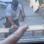 Taryn Manning Instagram - #RV renovation update 😁 this has been so much fun and so rewarding. Getting to do whatever I want to this thing cause I can. It’s going to be a masterpiece. So much time and love spent. Chris and I, what a dude I have! He’s incredible. One of the best friends I ever had. We have so much fun laughing and building and making things up as we go. I am so grateful ❤️