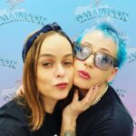 Taryn Manning Instagram - Come see us💎at @galaxyconraleigh Saturday and Sunday @lori_petty 💎 #oitnb pals 👯‍♂️ @primetimeappearances Downtown Raleigh
