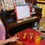 Taryn Manning Instagram - I have never felt so humbled and also lazy in my life! After watching this video, I congratulate Natalie for winning Student of the Month. She can run the school, as I see in this video. So impressed! This is her in-home classroom after school! Wow 📓📚✏️✍️ #studentofthemonth #winner #smart #school @sarah_yacc78 #goodmom 😘