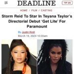 Teyana Taylor Instagram - Wow, WON’T HE DO IT??!!! In Jesus name! 👏🏾🙏🏾Stepping into the light of this new journey, I’m beyond thrilled to join forces with the incredible @stormreid and the visionary genius that is @kenyabarris , along with my partner @coco_gilbert 🙌🏾🙌🏾🙌🏾🙌🏾🙌🏾🙌🏾🙌🏾🙌🏾🙌🏾 All accolades aside NEW YORK THIS IS FOR YOU! ‘Get Lite’ will be more than just another dance film—this is a full circle moment…for our life! This was and still is our lifeline for the new generations ahead. It’s a movement that has kept us alive! And is now continuing to do so for all the dreamers around the world!! Thank You for giving us the platform to share our truth, to tell our story of strength, resilience, and hope. Grateful beyond words for this opportunity to shine a light on all the talent in our community. A collaboration of creative minds working in conjunction with the legendary @paramounttelevisionstudios !!!! Here’s to The Aunties Productions making magic with A Seed & Wings Productions and Khalabo Ink Society. Let’s shine together! NEW YORK STAND UP!✨🎬 #GetLite #DreamTeam #CreateAndInspire.” NEW YORK GET READY TO GET LITE! Auditions coming soon! The only way to seek opportunity is to “STAND CLEAR OF THE CLOSING DOORS PLEASE.” 😉 🌹🌹🌹🌹🌹🌹🌹🌹 from the concrete!