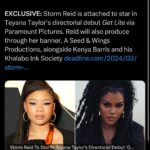 Teyana Taylor Instagram - Wow, WON’T HE DO IT??!!! In Jesus name! 👏🏾🙏🏾Stepping into the light of this new journey, I’m beyond thrilled to join forces with the incredible @stormreid and the visionary genius that is @kenyabarris , along with my partner @coco_gilbert 🙌🏾🙌🏾🙌🏾🙌🏾🙌🏾🙌🏾🙌🏾🙌🏾🙌🏾 All accolades aside NEW YORK THIS IS FOR YOU! ‘Get Lite’ will be more than just another dance film—this is a full circle moment…for our life! This was and still is our lifeline for the new generations ahead. It’s a movement that has kept us alive! And is now continuing to do so for all the dreamers around the world!! Thank You for giving us the platform to share our truth, to tell our story of strength, resilience, and hope. Grateful beyond words for this opportunity to shine a light on all the talent in our community. A collaboration of creative minds working in conjunction with the legendary @paramounttelevisionstudios !!!! Here’s to The Aunties Productions making magic with A Seed & Wings Productions and Khalabo Ink Society. Let’s shine together! NEW YORK STAND UP!✨🎬 #GetLite #DreamTeam #CreateAndInspire.” NEW YORK GET READY TO GET LITE! Auditions coming soon! The only way to seek opportunity is to “STAND CLEAR OF THE CLOSING DOORS PLEASE.” 😉 🌹🌹🌹🌹🌹🌹🌹🌹 from the concrete!