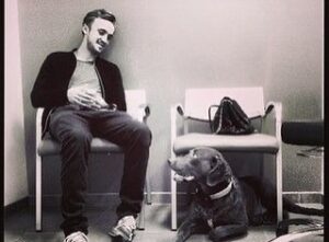 Tom Felton Instagram - Timber ❤️