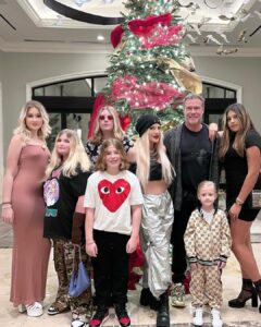 Tori Spelling Instagram - New Year 2023 ❤️… About last night. Celebrated as a family. Just missing @thejackmonty . #newyearseve #newyear2023 #familyfirstalways #2023 Park Hyatt Aviara Resort