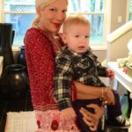 Tori Spelling Instagram - I was made to be your mom! This pic was taken on Finn’s 1st birthday and today he is 11! Finn Davey I couldn’t be more proud of the sweet, kind, hilarious, brave, witty, and smart beautiful human you are! My miracle baby. If you know the story, you know. The day you were born I not only realized how strong we both are but that you wanted to be here so badly that you are destined to do amazing things! I know this because I know your heart and soul. I can’t wait to watch what you’ll accomplish for yourself and others. Never stop telling me #finnfacts . PS … Finn doesn’t have IG but he does TikTok and it’s Finn McDermott . #happybirthday #finndavey #momlove