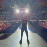 Ultimo Instagram - Piccola stella all’Olimpico stasera. Roma triplicata. Grazie a tutti i 195.000. 3 serate folli per davvero. Stadio Olimpico, Roma