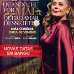 Vera Fischer Instagram - Chegamos Bangu!🍷🐍 Só mais dois dias viu? Quem vem? 🎭 @teatrobangushopping Sábado 30/03 às 19h Domingo 31/03 às 18h Ingressos: link na Bio✨ Teatro Bangu Shopping