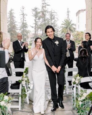 Veronica Merrell-Burriss Instagram - Best part about forever is… we’re just getting started 🤍🥹 Happy Anniversary 12.27.21👰🏻‍♀️🤵🏻