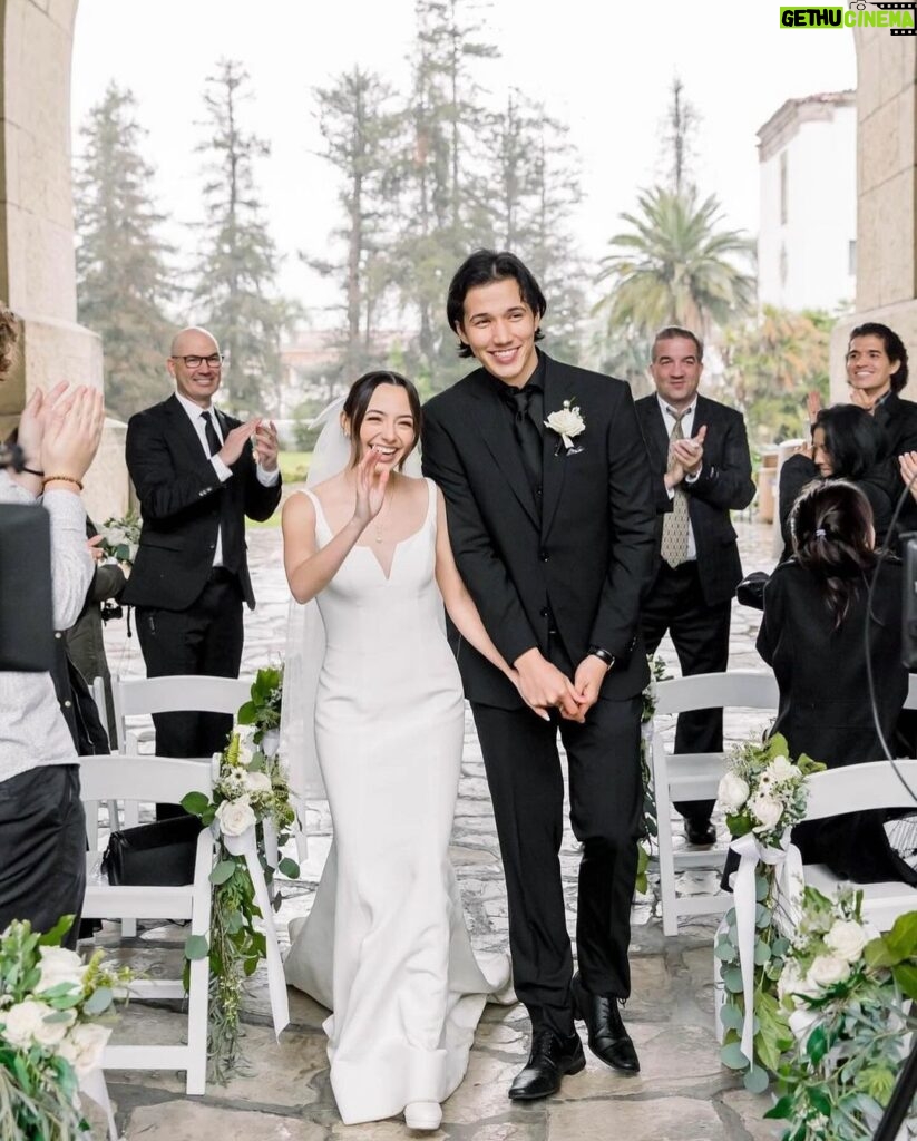 Veronica Merrell-Burriss Instagram - Best part about forever is… we’re just getting started 🤍🥹 Happy Anniversary 12.27.21👰🏻‍♀️🤵🏻 Santa Barbara, California