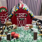 Veronica Merrell-Burriss Instagram – One of our favorite holiday traditions is making gingerbread houses!🎄 How do you think we did this year?! 🥰🧣☃️