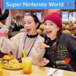 Veronica Merrell-Burriss Instagram – Everything we ate at Super Nintendo World 🏁🚗💨🍄 Universal Studios Hollywood