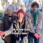 Veronica Merrell-Burriss Instagram – Look at how many friends I have 💁🏻‍♀️ Universal Studios Hollywood