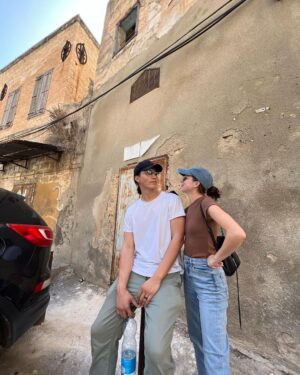 Veronica Merrell-Burriss Instagram - Happy Birthday Handsome!!💜 You are an AMAZING husband, travel partner, personal photographer, pug dad, and home renovator! You make this life so much fun! I love you! ☺️