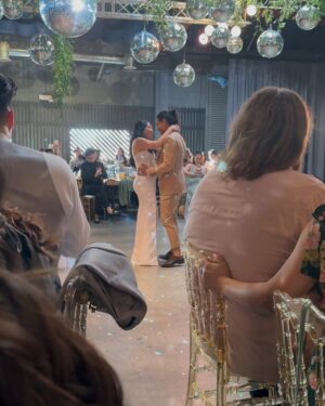 Veronica Merrell-Burriss Instagram - I know we’re late but CONGRATS ROI & MONETTE!! You’re wedding was amazing and we had so much fun!!