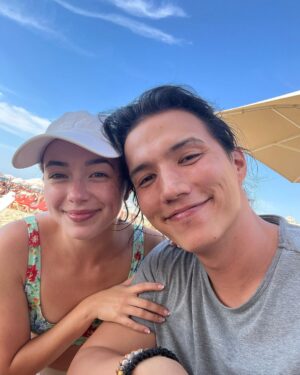 Veronica Merrell-Burriss Instagram - Happy Birthday Handsome!!💜 You are an AMAZING husband, travel partner, personal photographer, pug dad, and home renovator! You make this life so much fun! I love you! ☺️