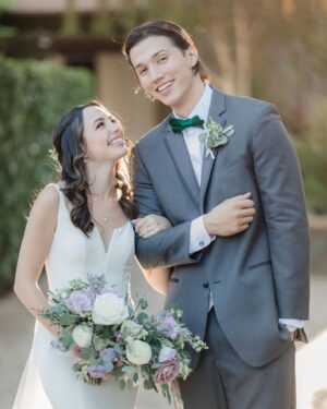 Veronica Merrell-Burriss Instagram - A RonRon Wedding #2! 9/23/22 💍💜