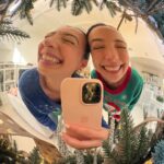 Veronica Merrell-Burriss Instagram – We’re in a silly goofy mood🤪🎄