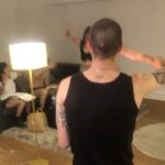 Victoria De Angelis Instagram - Fake boobs and champagne shower my birthday is over⭐️